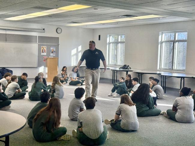 Jr High CPR training